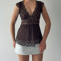 6 Degrees Lace Babydoll Top | S