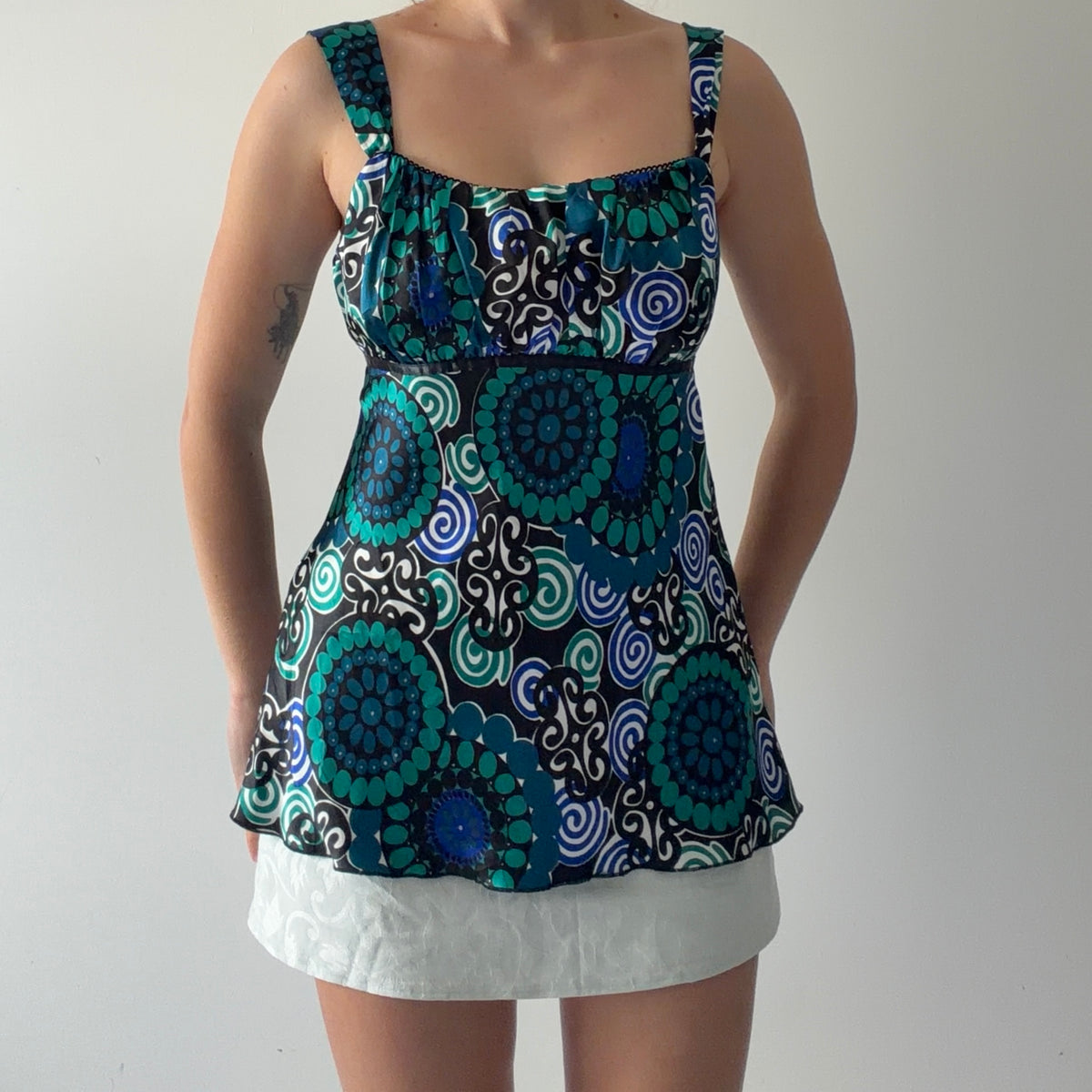 Iz Byer Babydoll Cami | 6-8