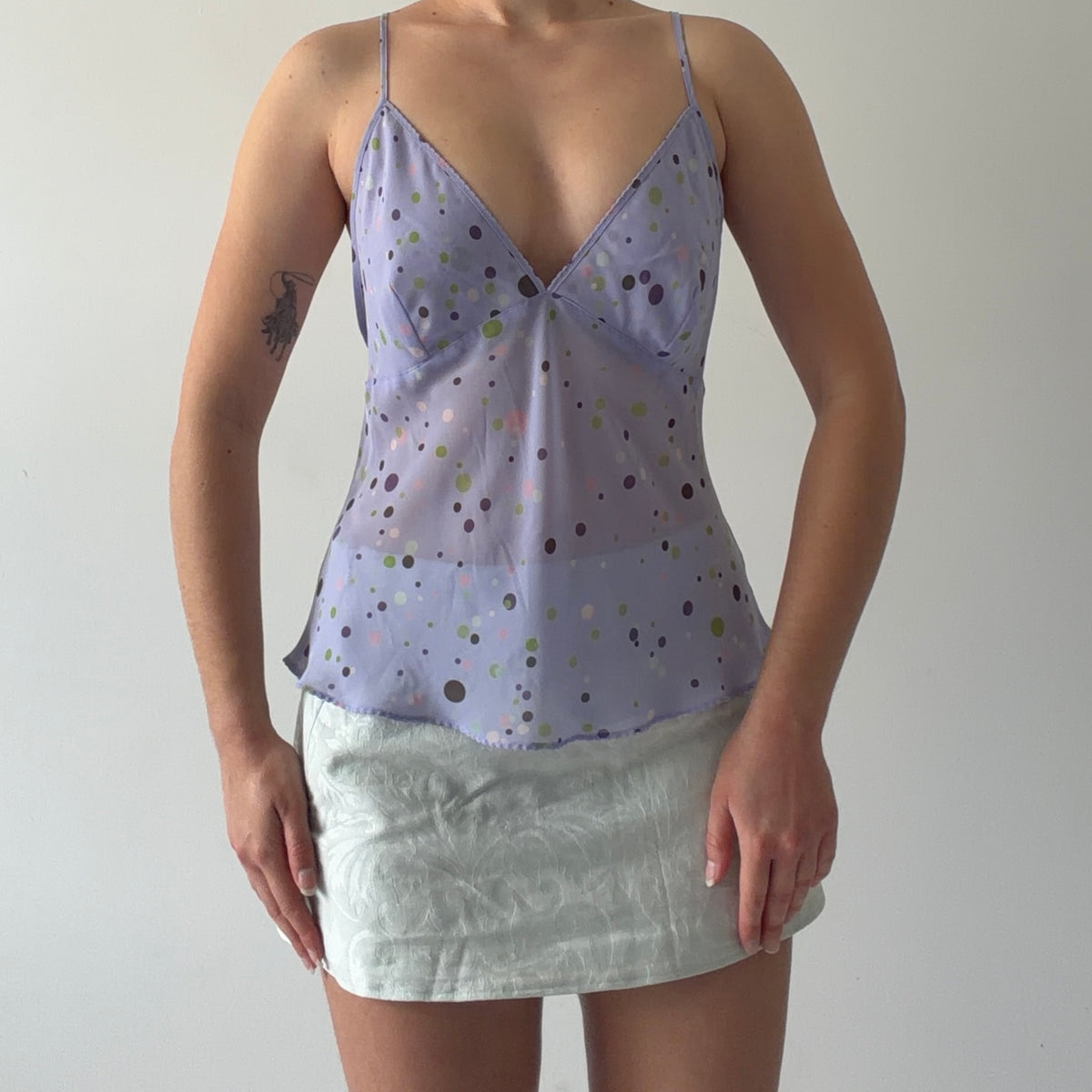 Victoria's Secret Polka Dot Halter | L