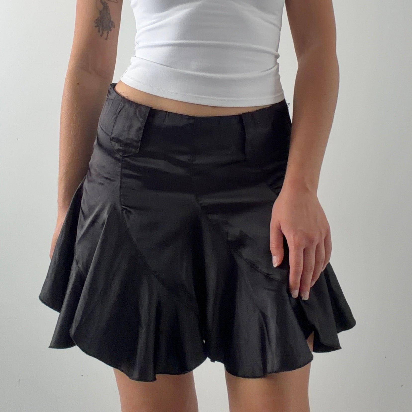 Vert de Rage Ruffle Skirt | S