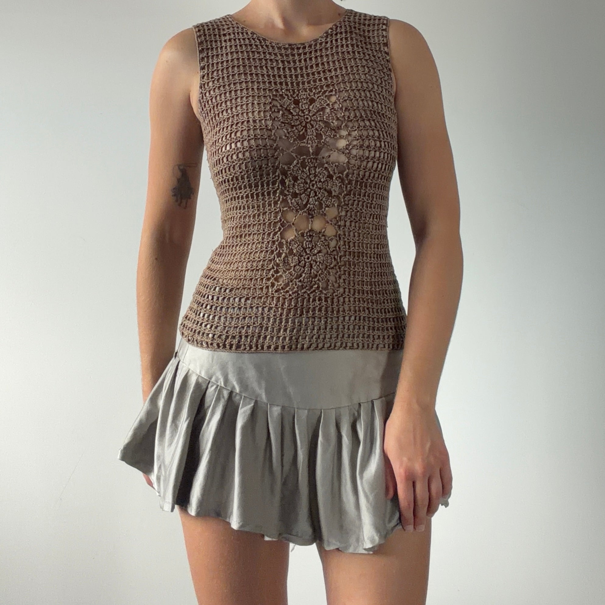 Mexx Crochet Cami Tank Top | 8-10