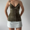 No Boundaries Velvet Cami | S