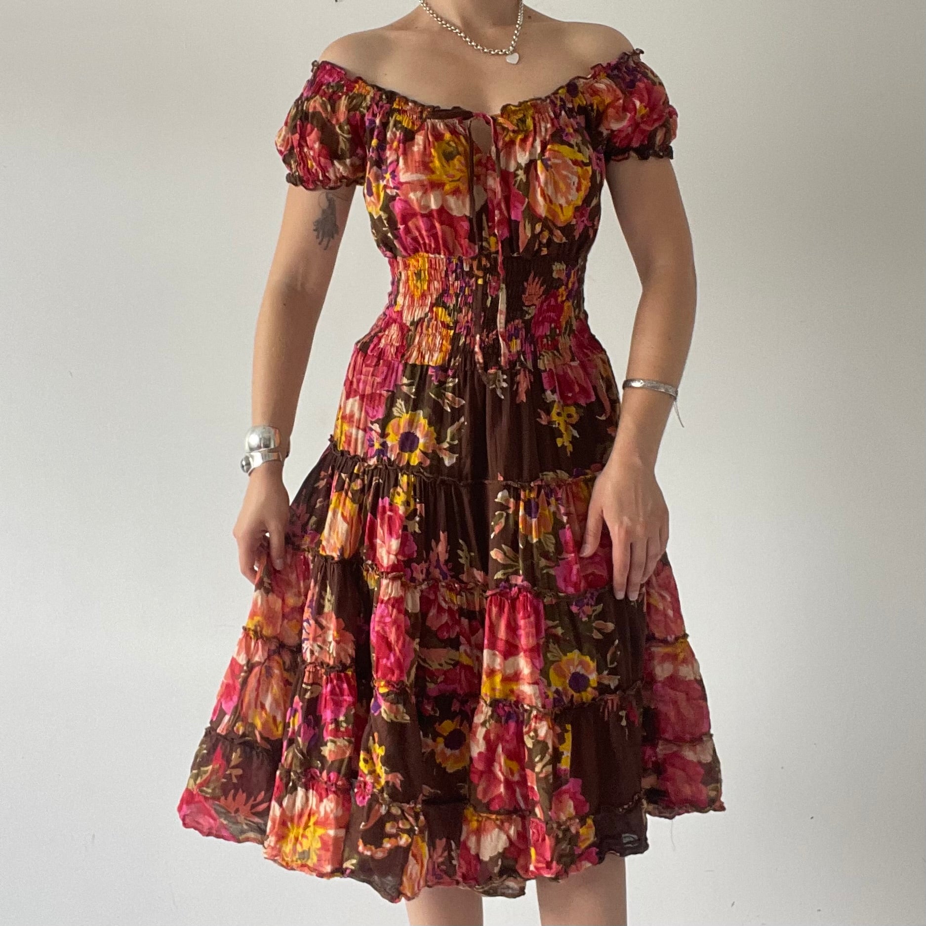 Prairie Tiered Floral Dress | 6-8