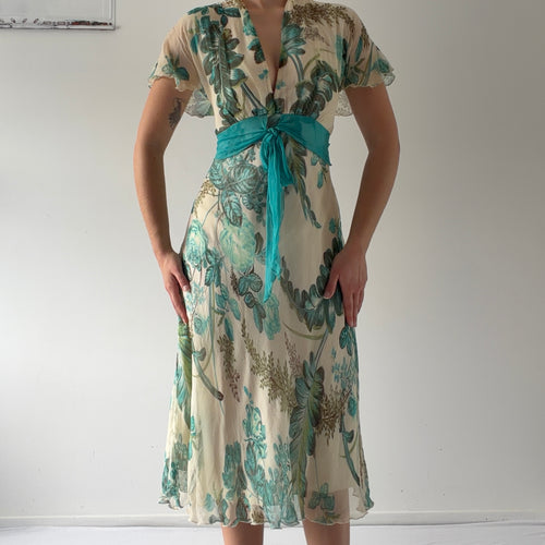 Jonathan Martin Silk Dress | 14-16