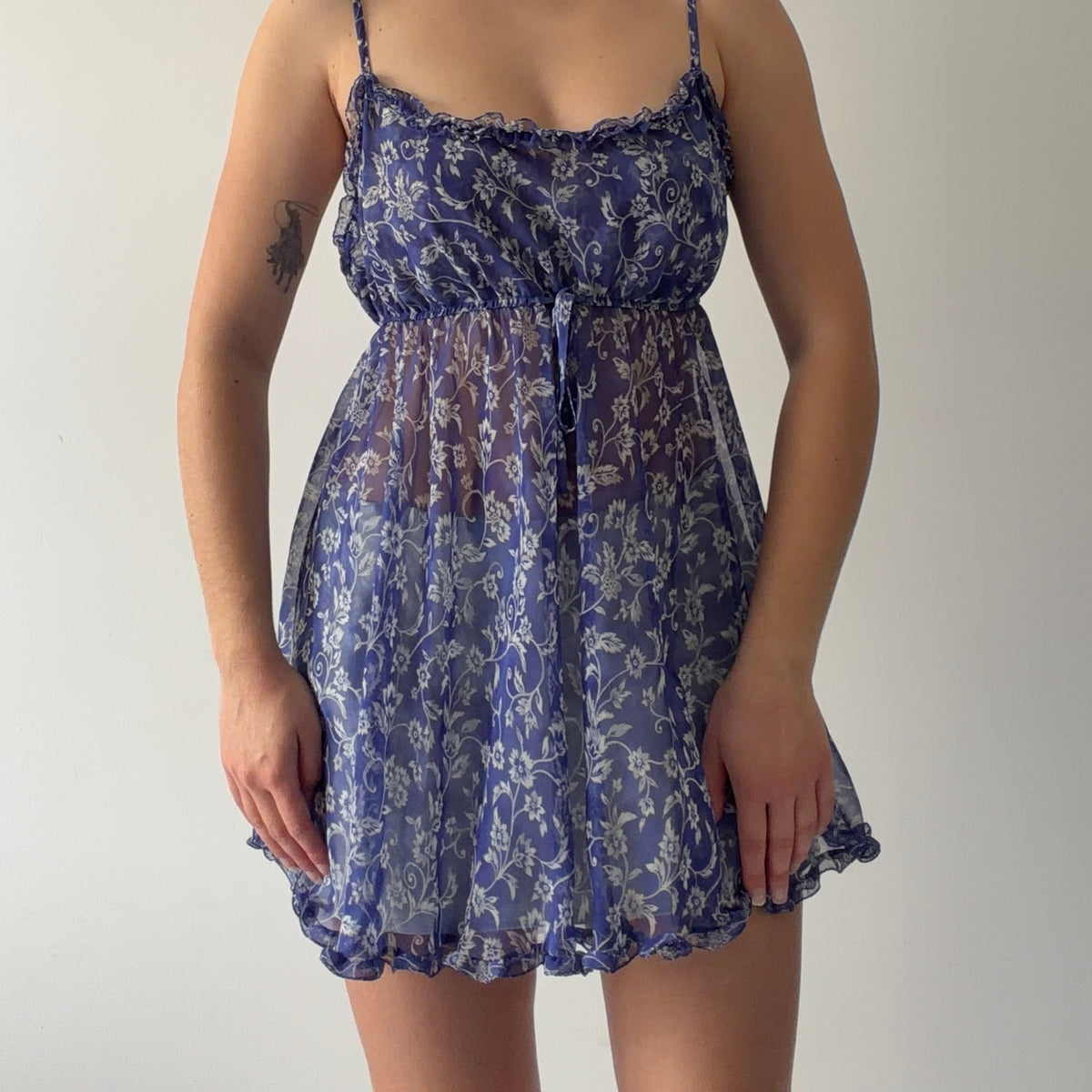 Victoria's Secret Floral Babydoll Slip | M