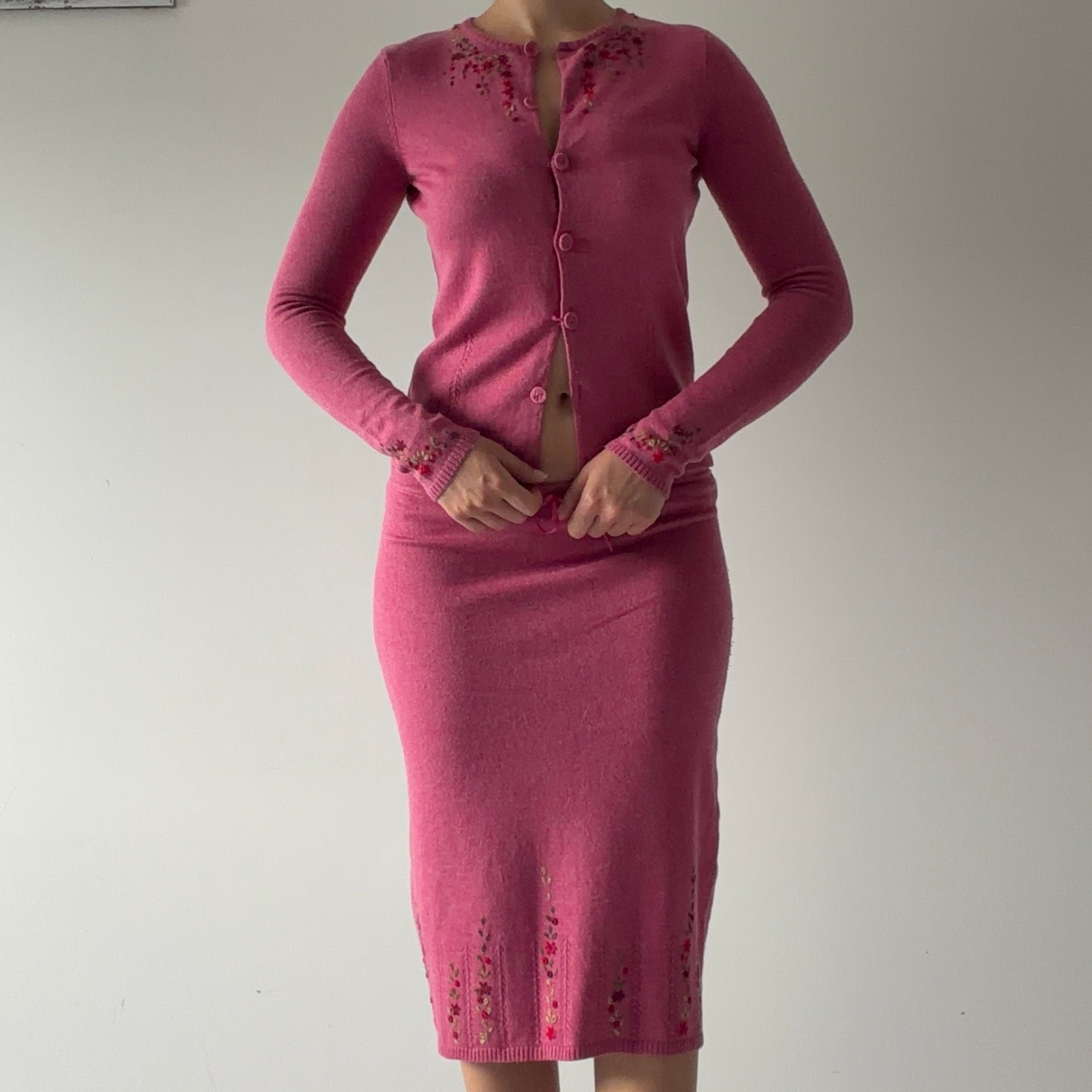 Mark Eisen Silk Cashmere Knit Set | 6-8