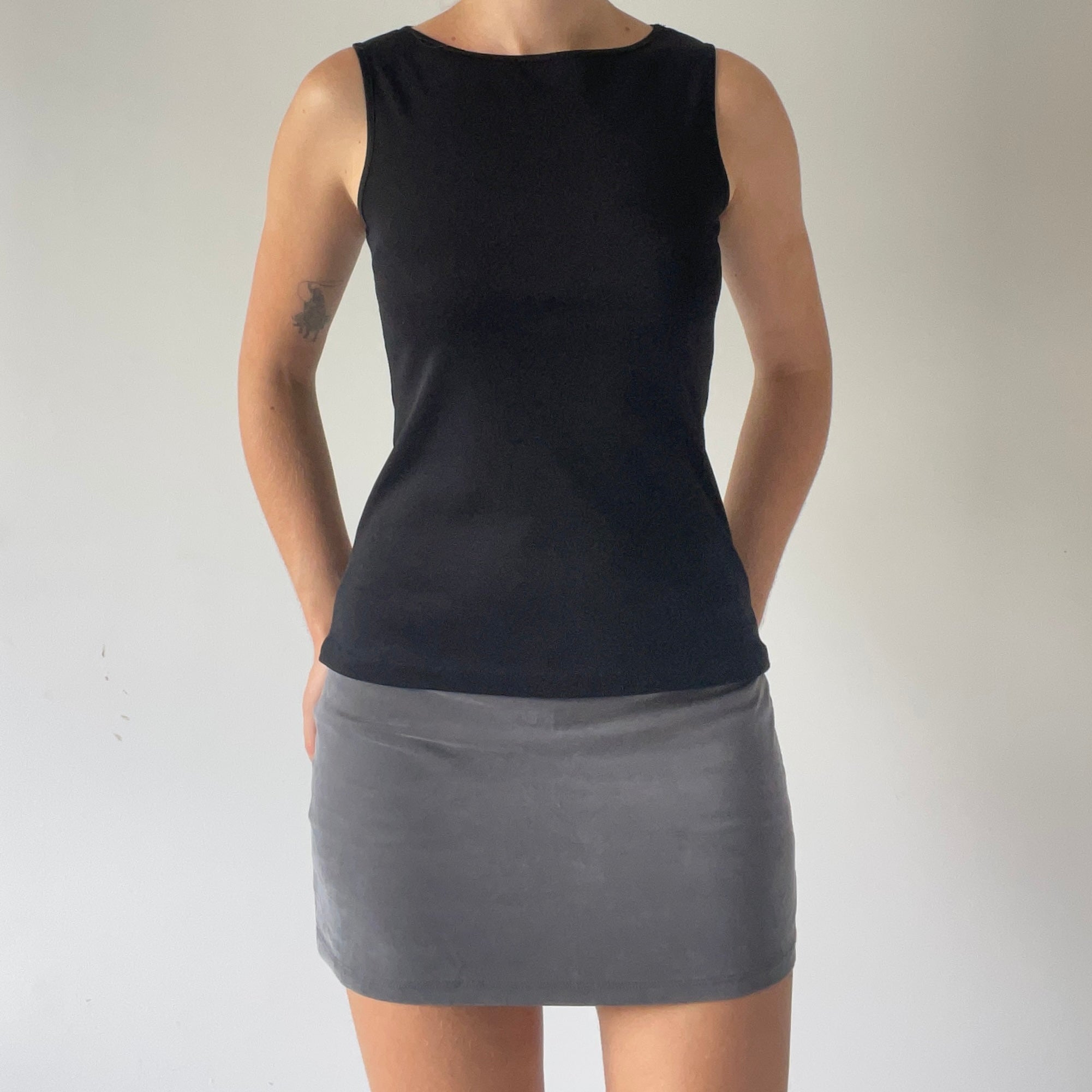 Fitted Boat Cami Top | Made in NZ | S