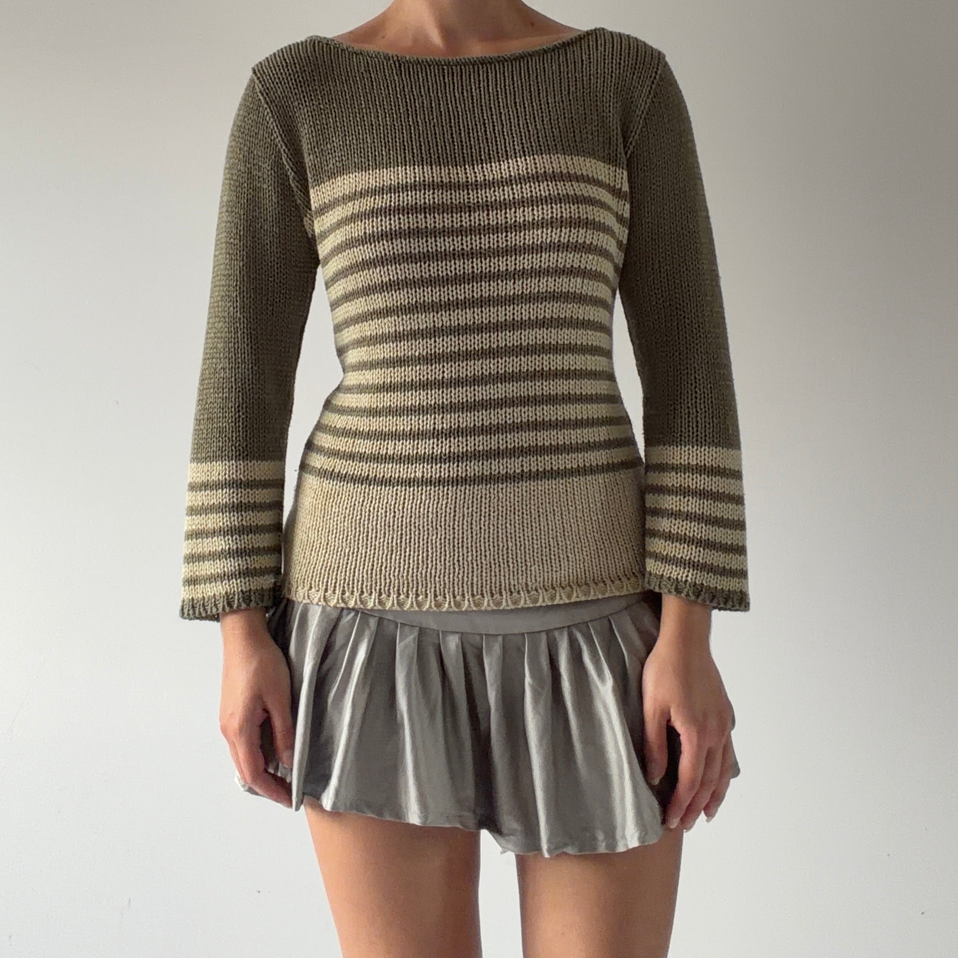 Camaíeu Stripe Knit | 8-12