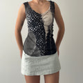 Silk Scoop Ruched Cami | S