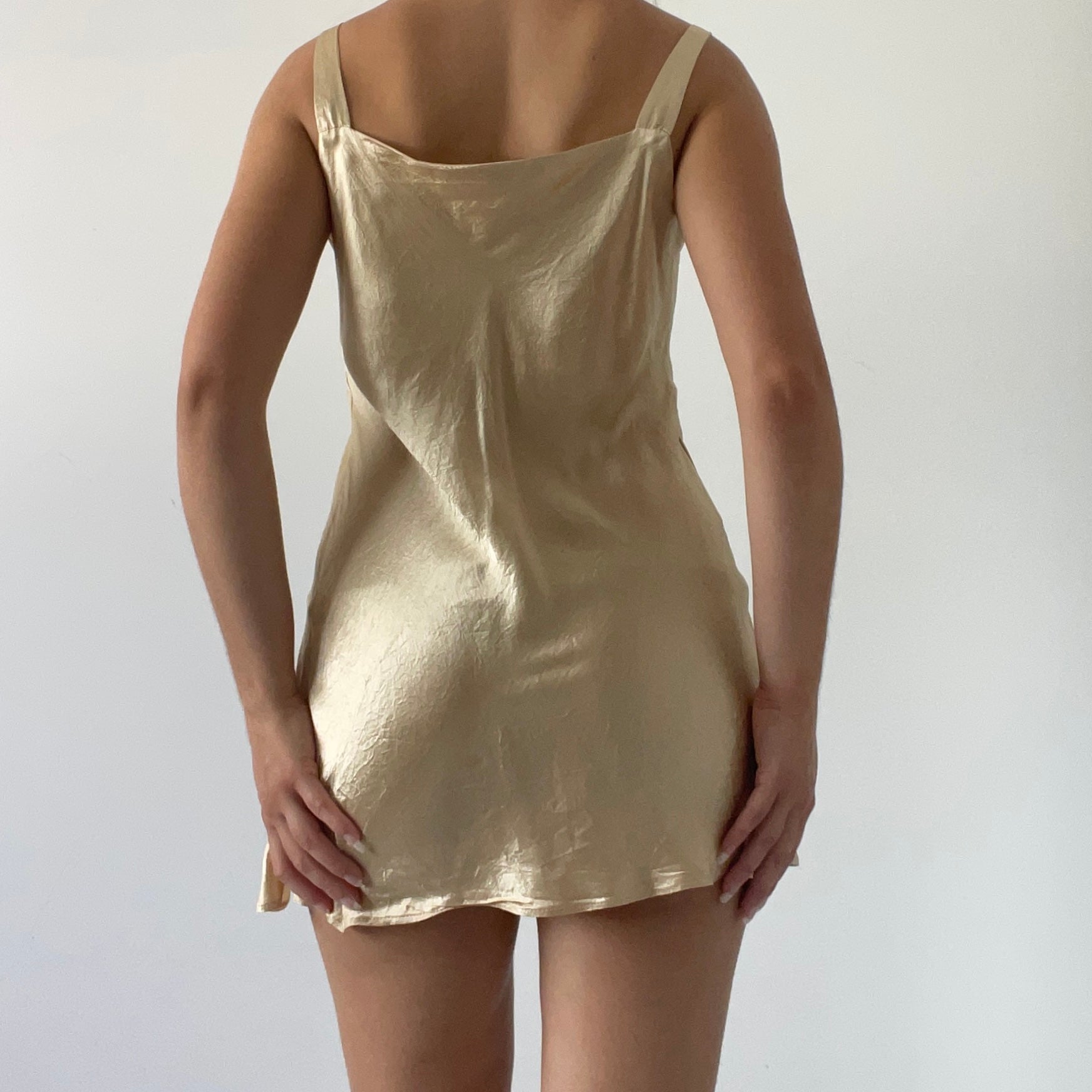 Cowl Slip Midi Dress | Made in NZ | 8-10