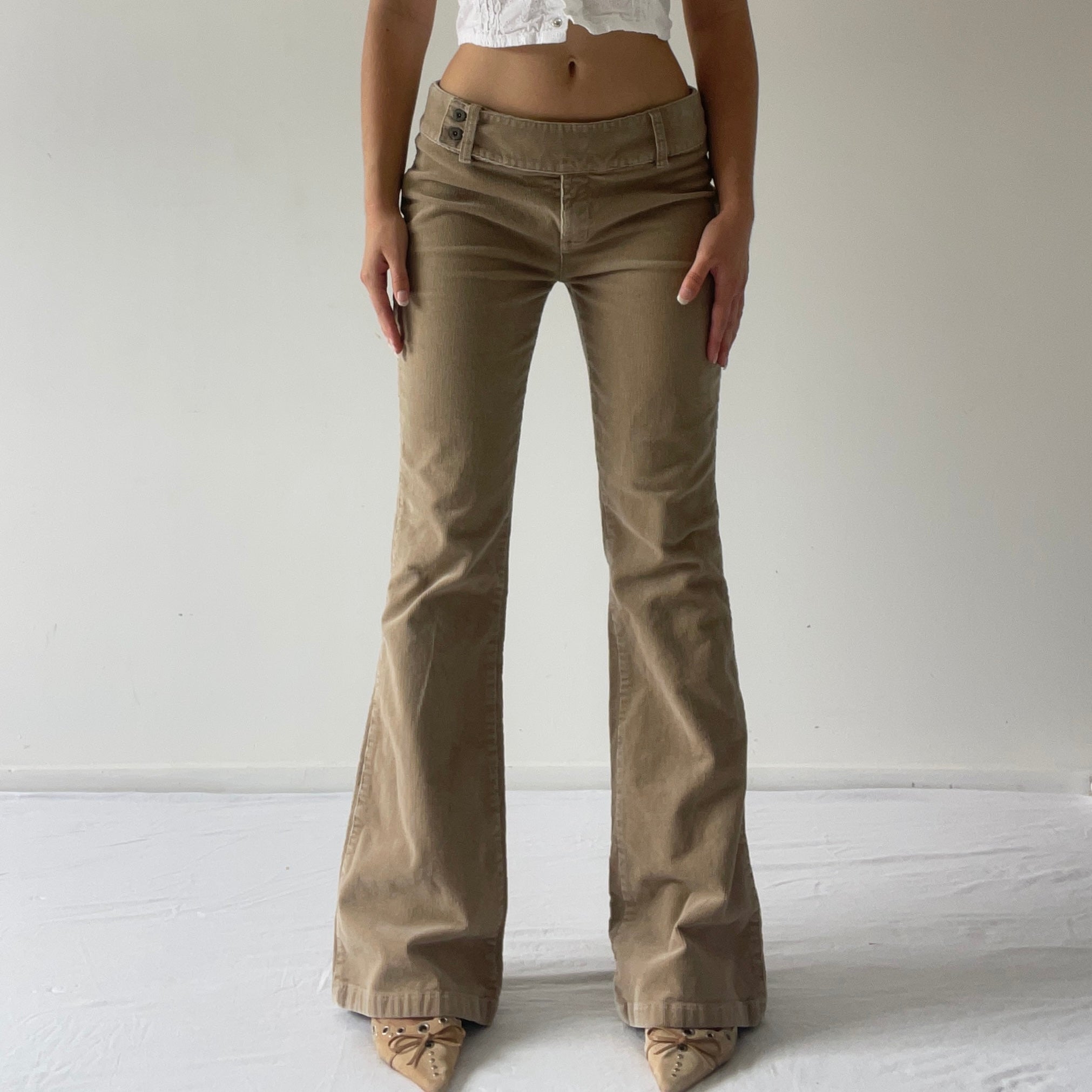 Corduroy Flare Pants | 8-10