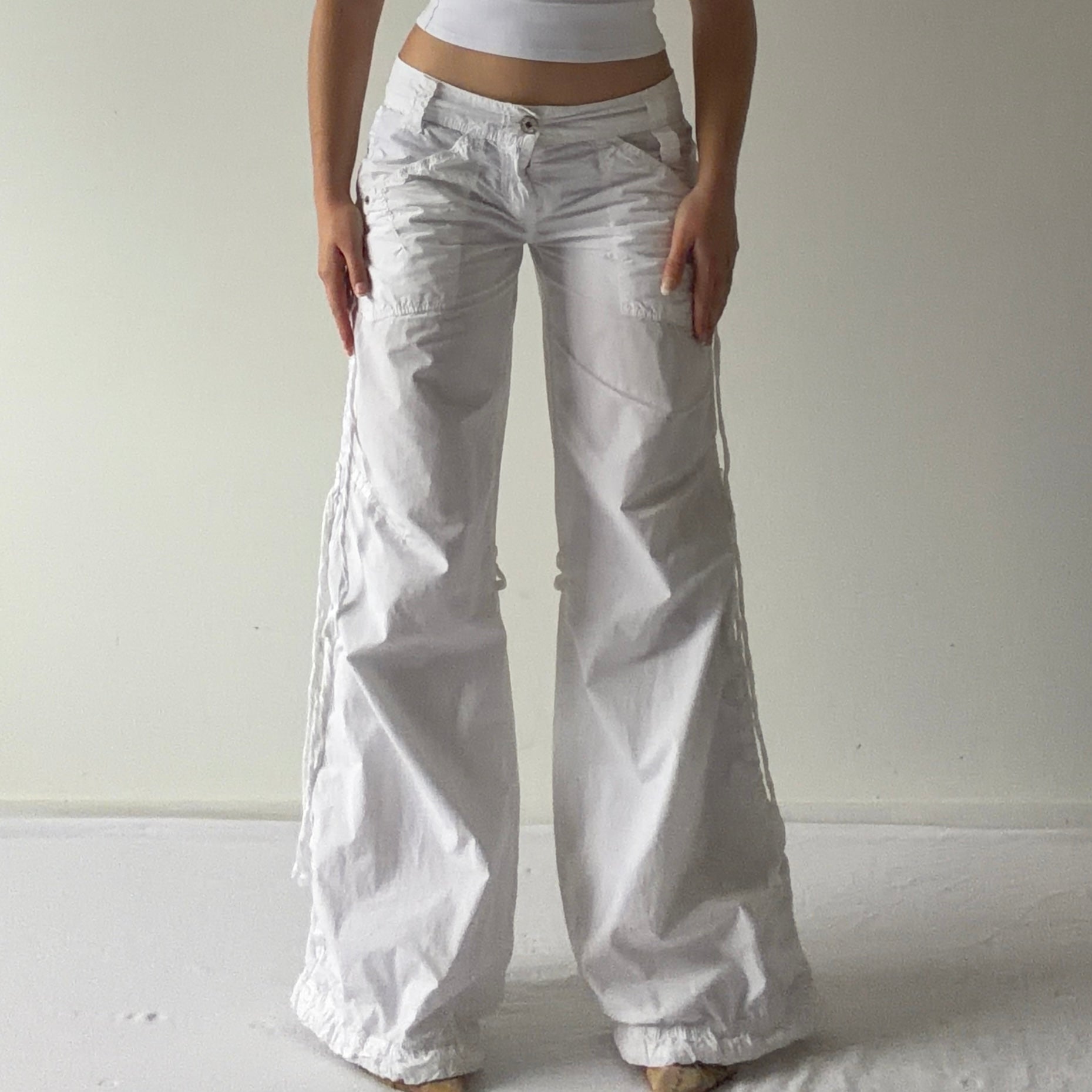 Low Rise Cargo Pants | 6-8