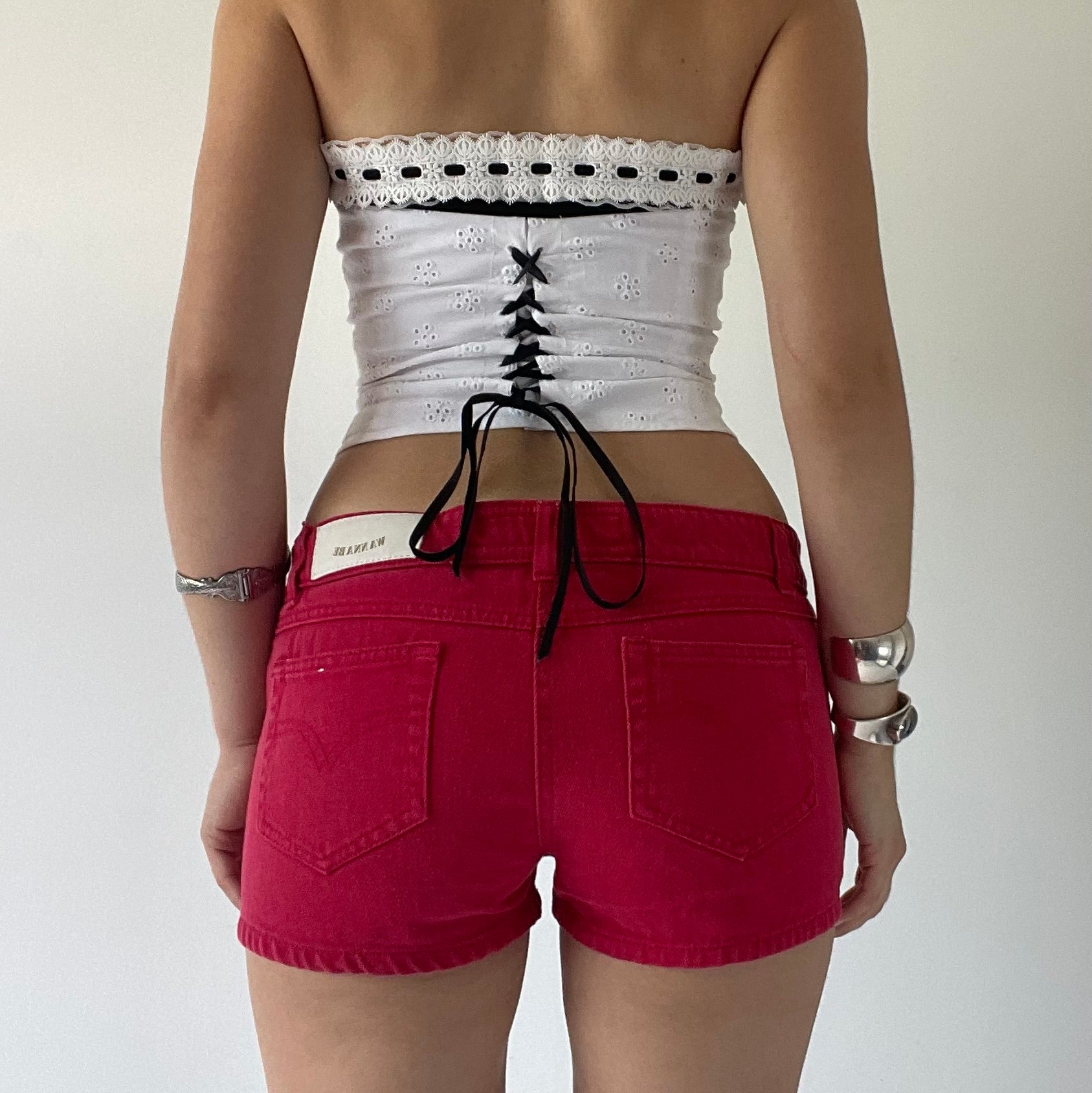 Wannabe Micro Mini Denim Shorts | 6-8