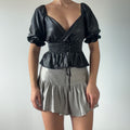 Chocolate U.S.A Milkmaid Top | S