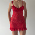 Victoria's Secret Babydoll Mesh Slip | S