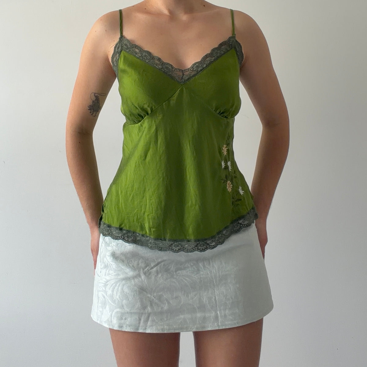 Daisy Fuentes Silk Cami | L