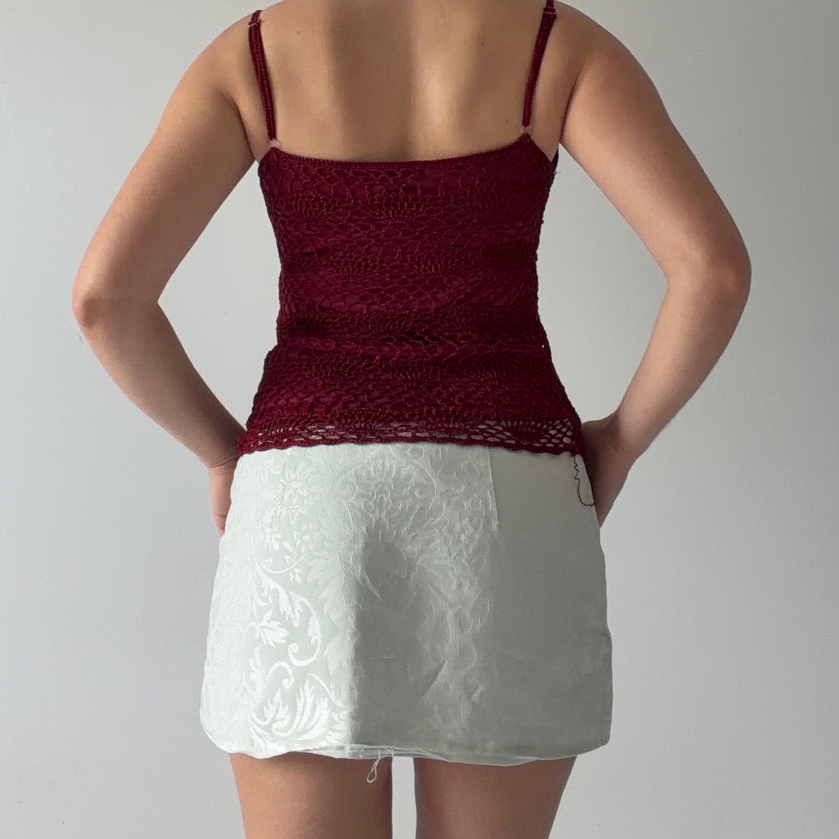 Vittorio Crochet Sequin Cami | S/M