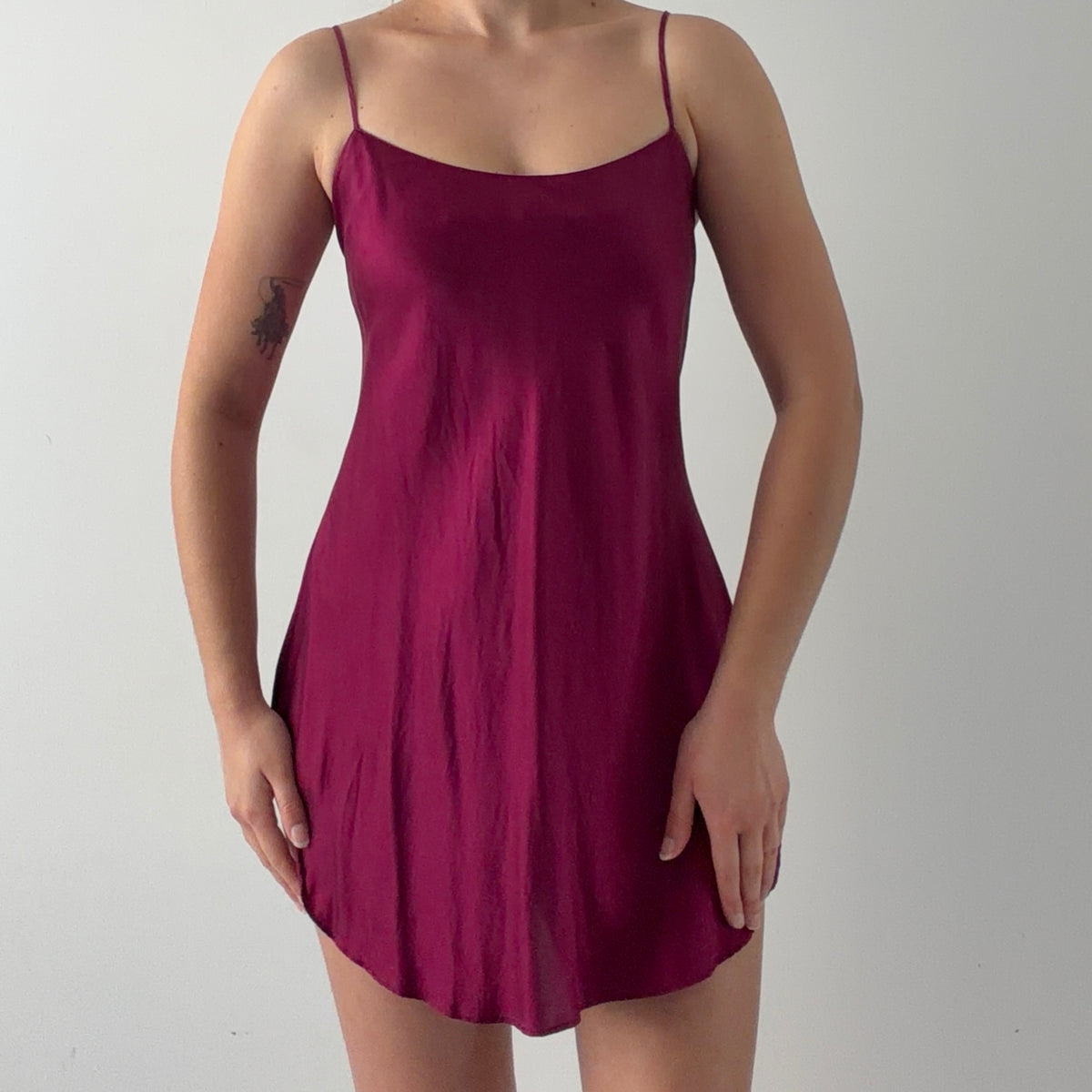 Victoria's Secret Gold Label Silk Slip | S