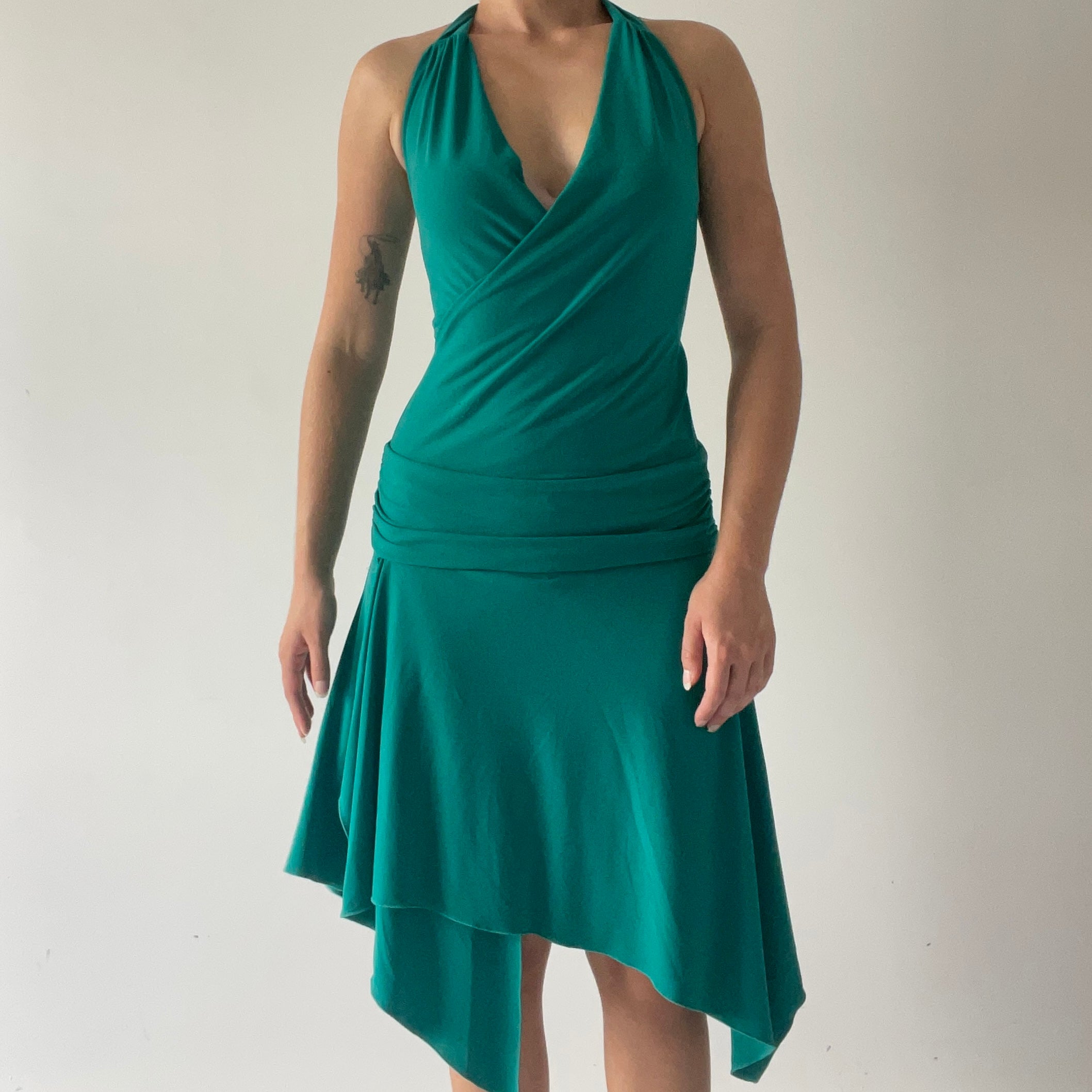 Cooper St Asymmetric Ruffle Midi Dress | Made in Australia | 8-10