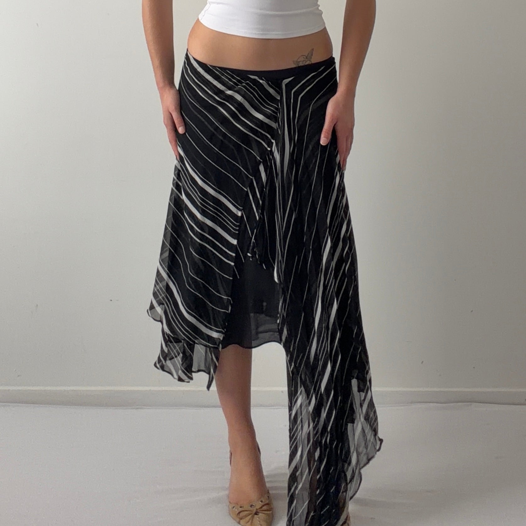 Alfani Silk Midi Skirt | XXL