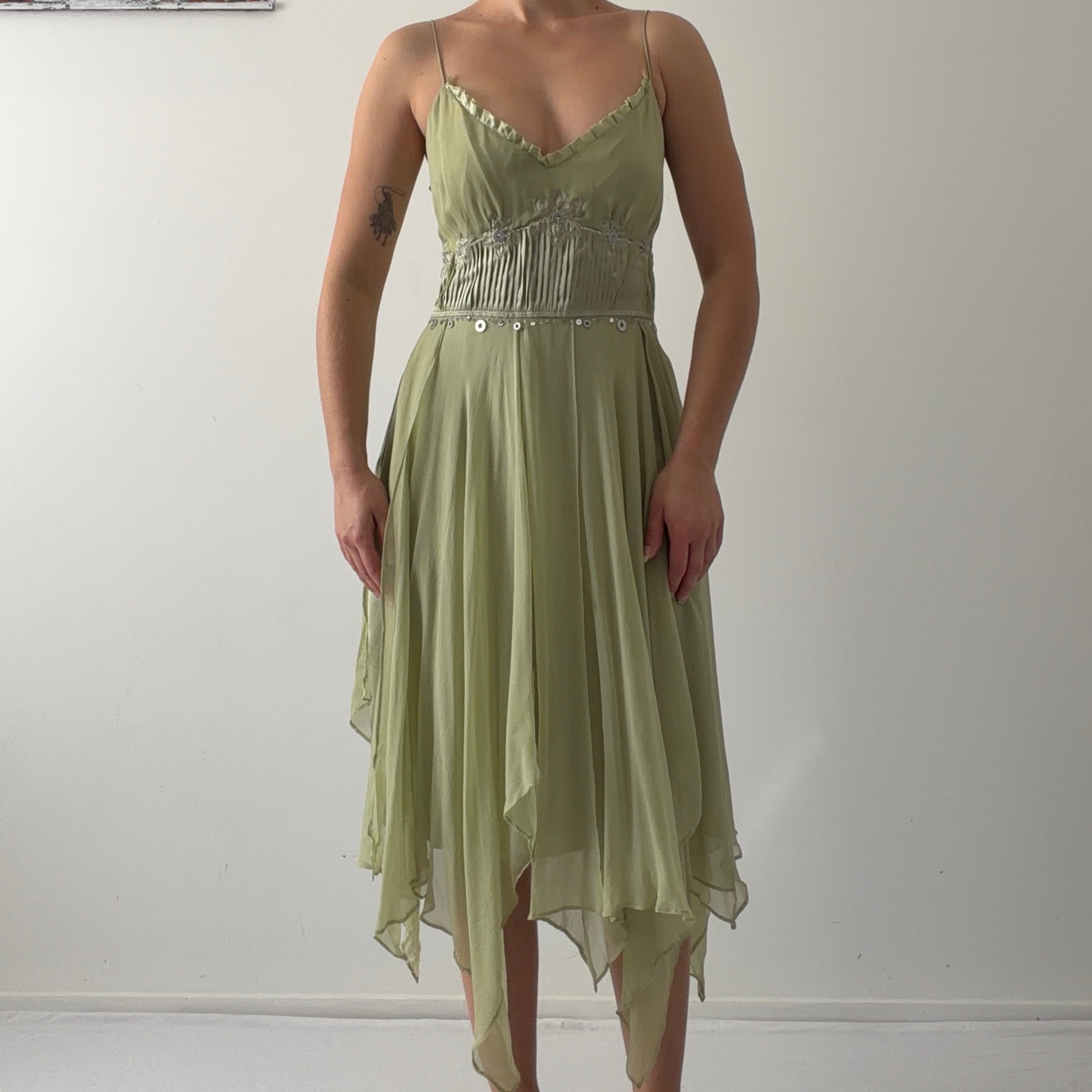 Adriana Silk Fairy Dress | 10-12