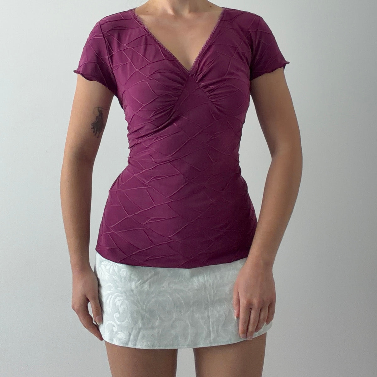 Wrapper Babydoll Top | XL