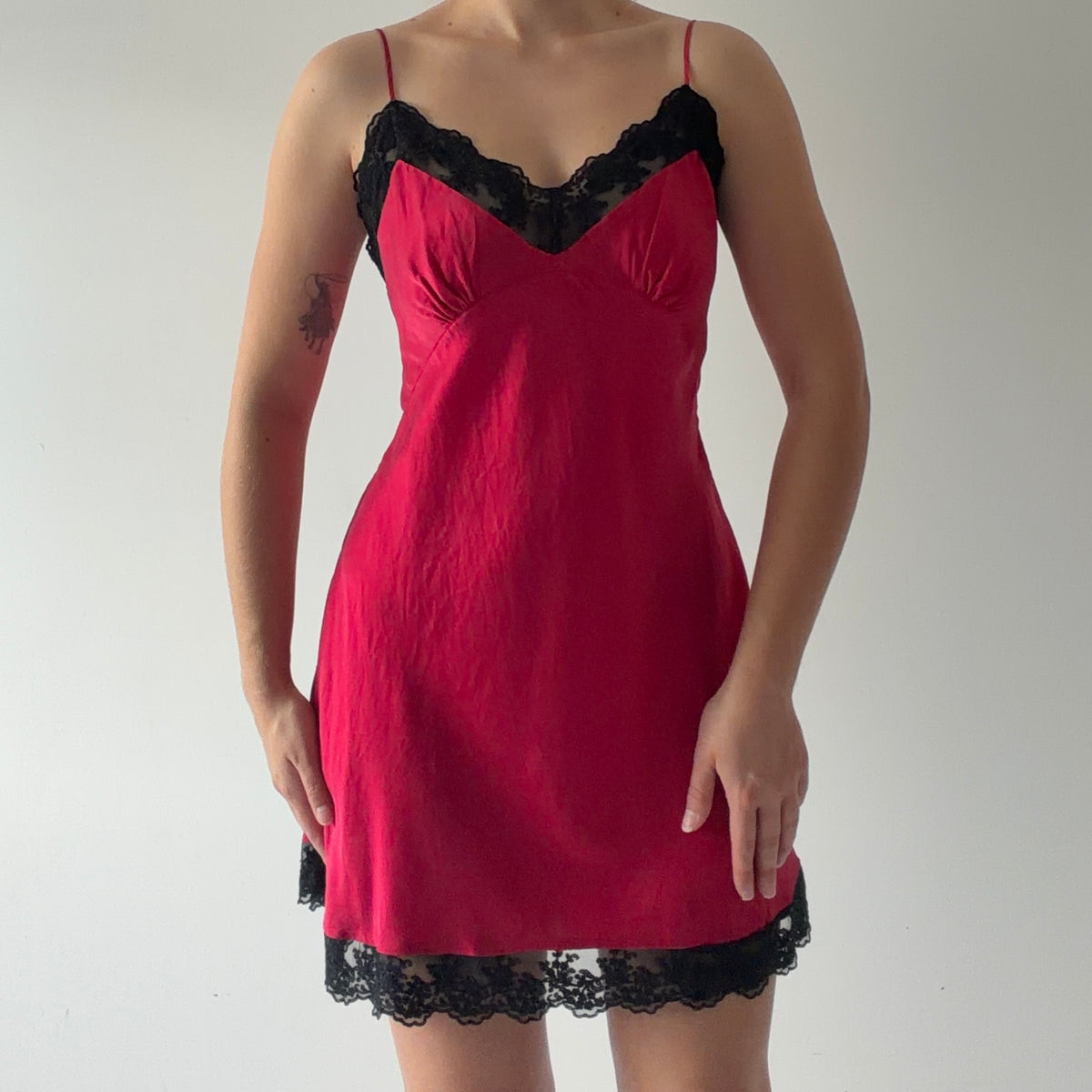 Victoria's Secret Gold Label Silk Slip Dress | L