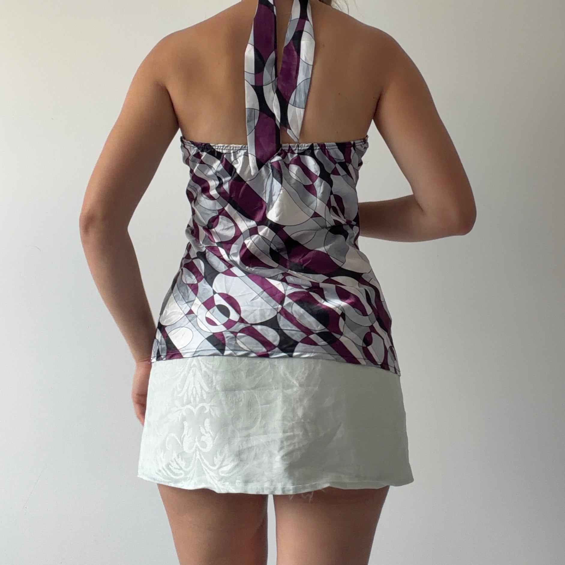 Tattoo Halter Top | Made in Canada | 10-12