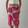 Dunnes Floral Midi Skirt | M