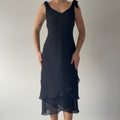 Evan-Picone Ruffle Dress | 10-12