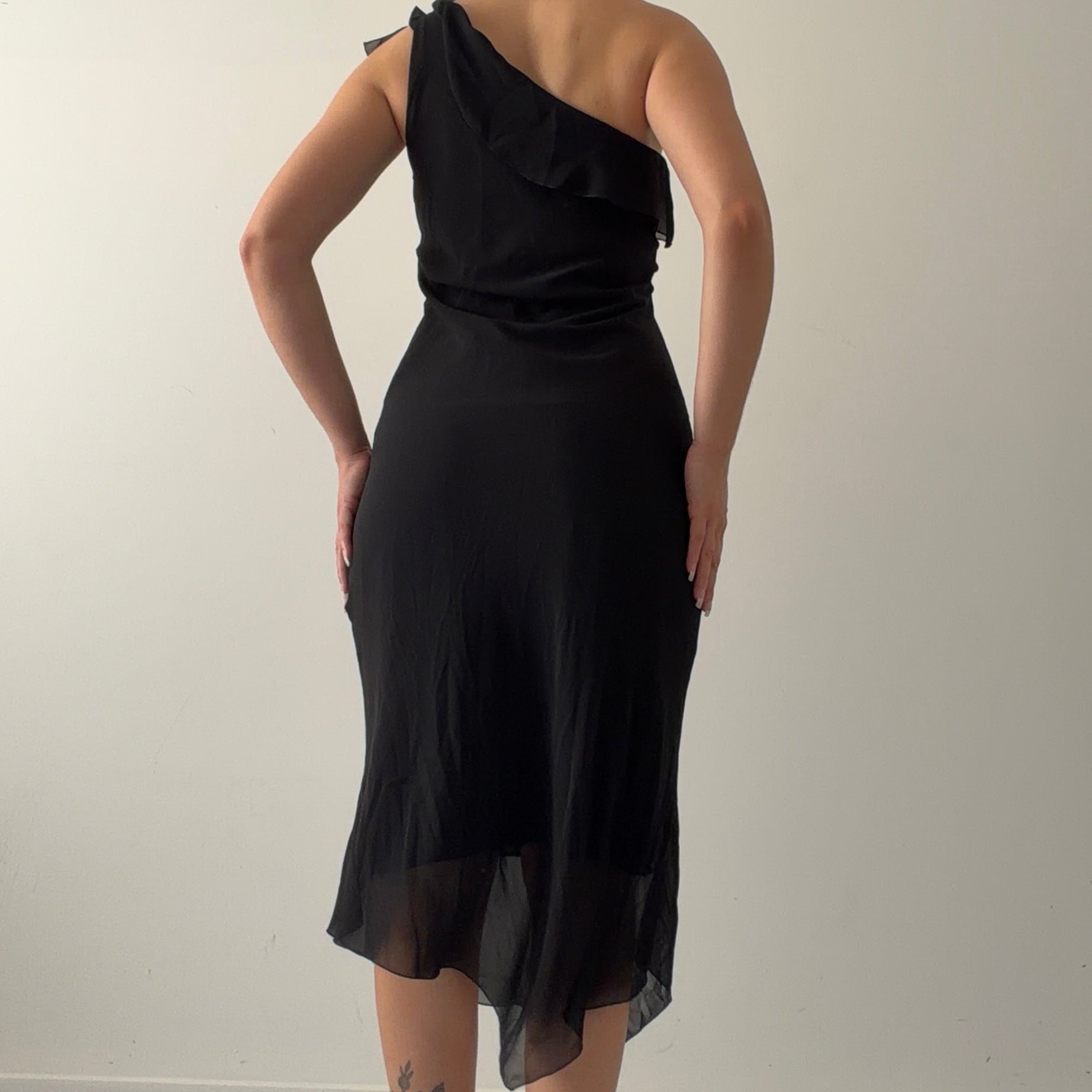 Arte & Cor Asymmetric Midi Dress | 10-12