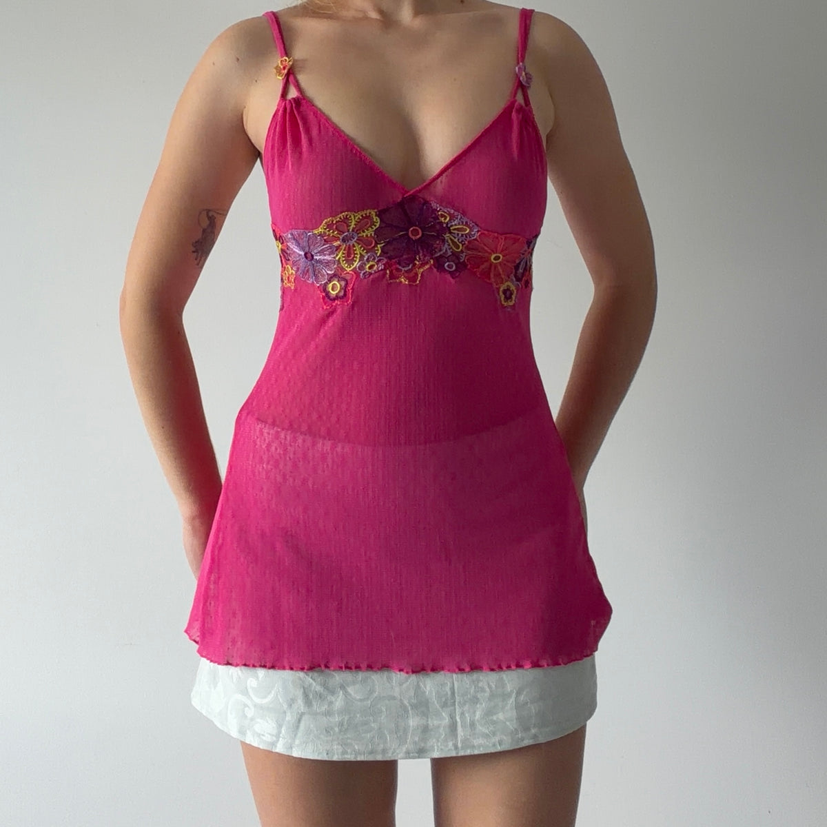 05' Victoria's Secret Mesh Cami | S