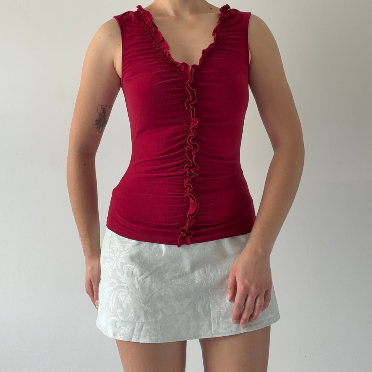 Express Ruched Cami Top | XS