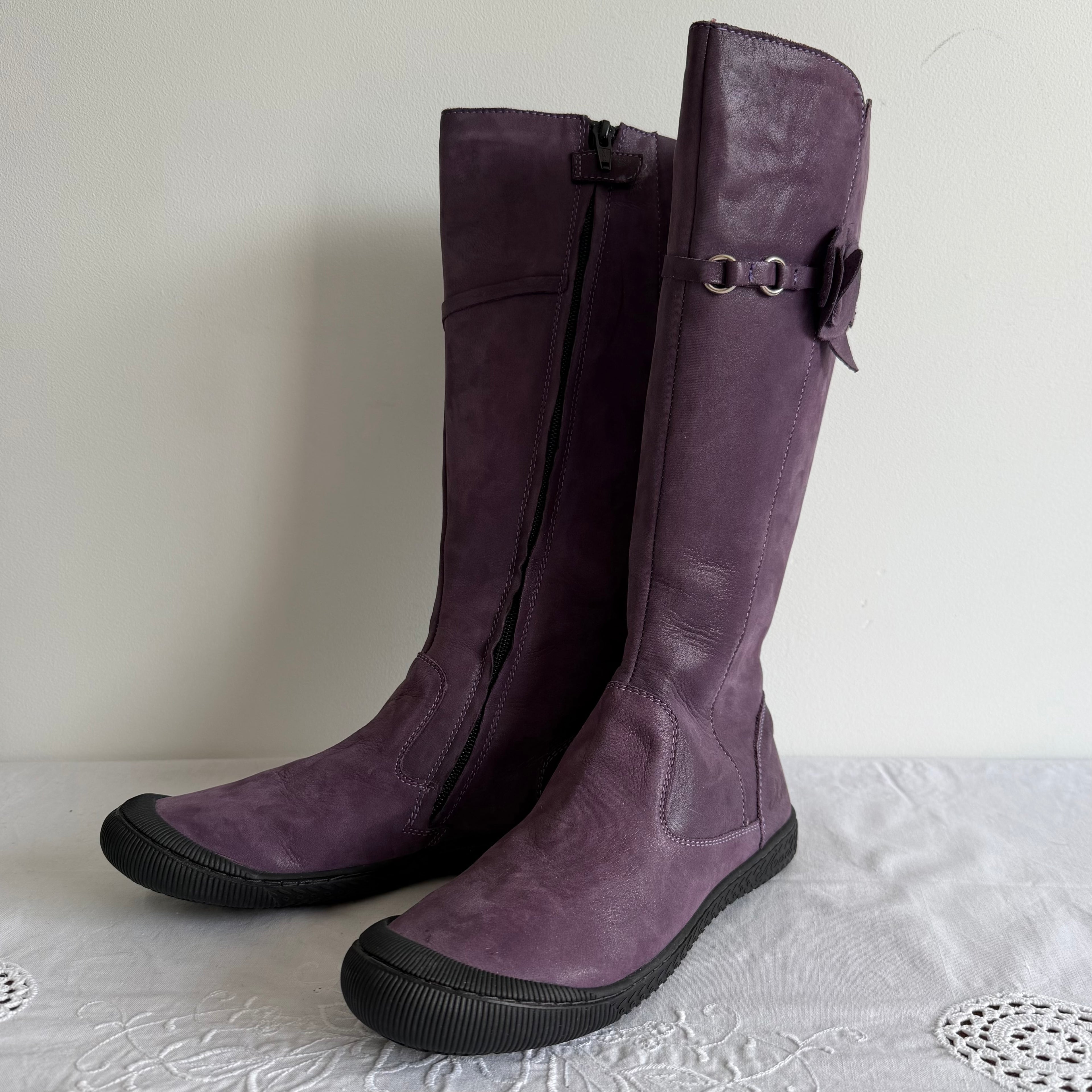 Mod's Purple Leather Boot | EU 36 / US 5 / UK 3