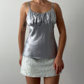 LA City Satin Babydoll Top | S