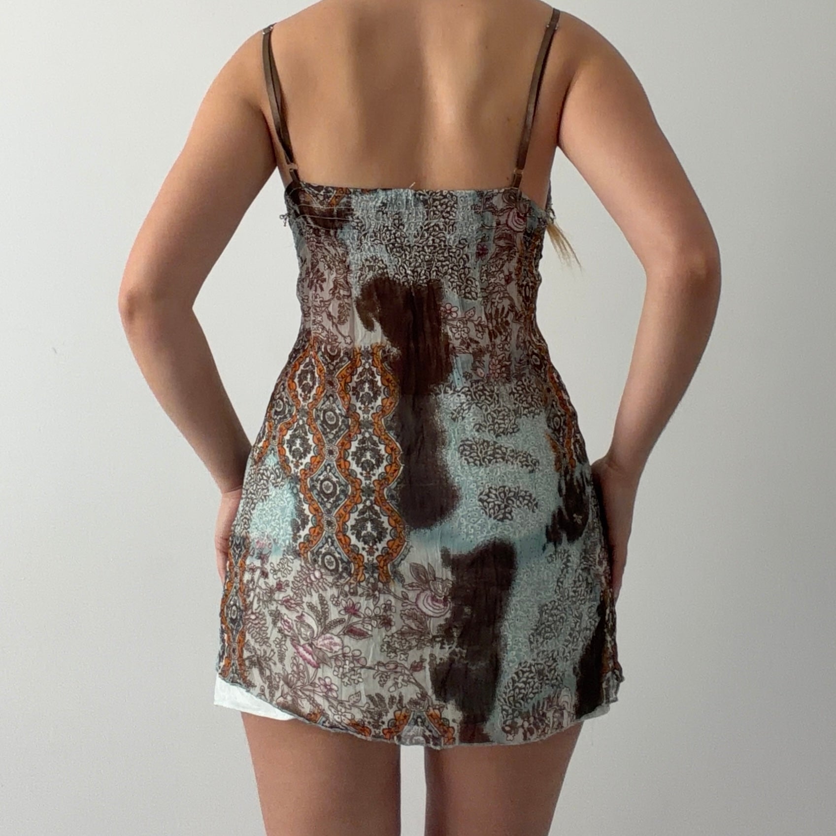 Chakms'sea Asymmetric Beaded Cami | S