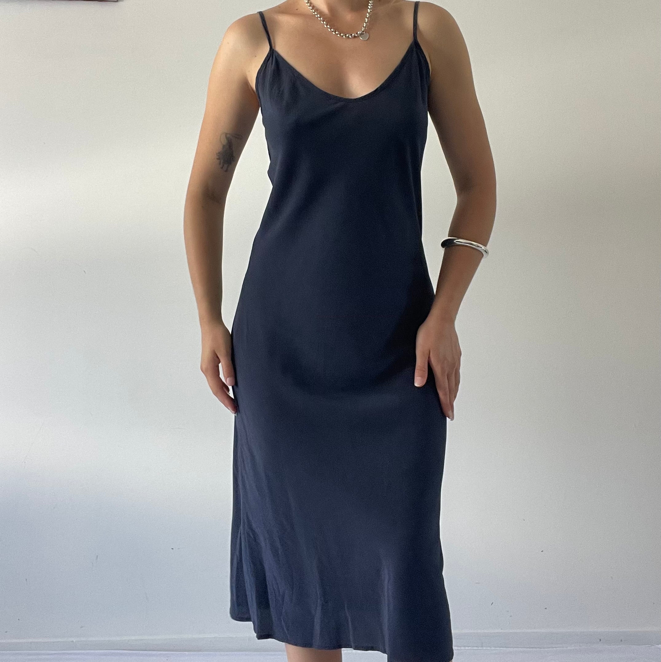 Kenzie 100% Silk Slip Dress | 12-14
