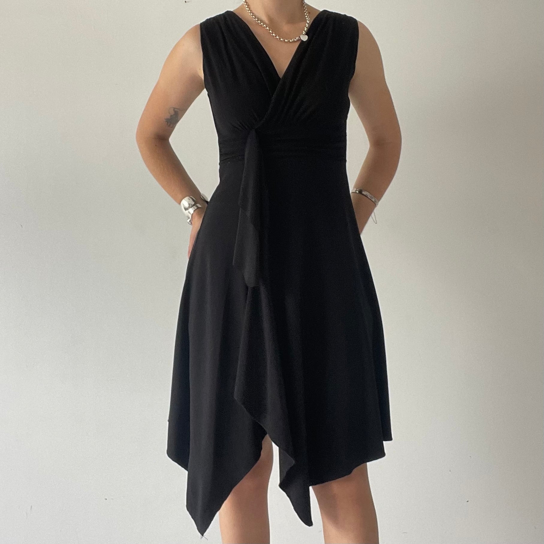 Theory X Asymmetric Midi Dress | 8-10