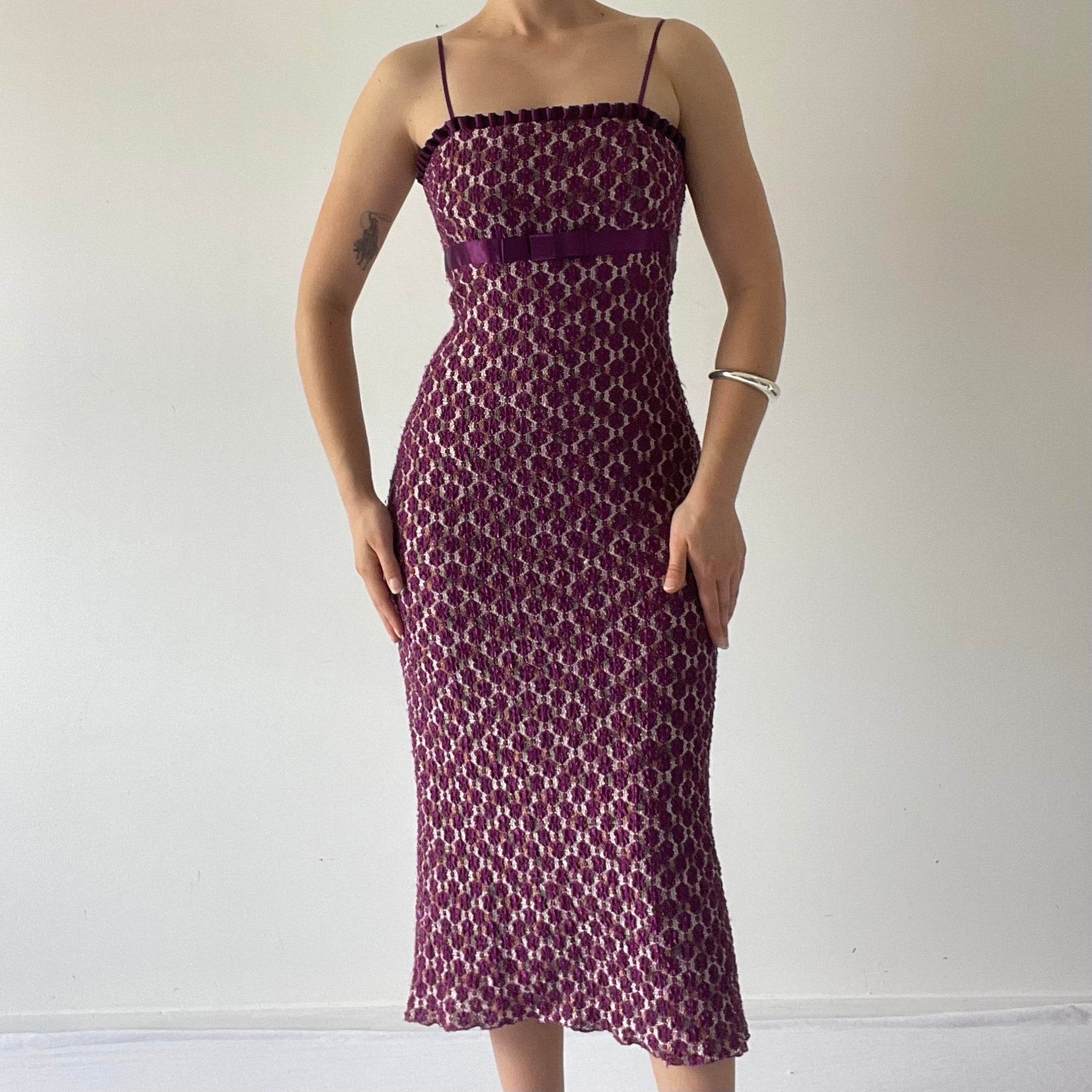 Lace Babydoll Midi Dress | 6-8