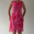 Alyn Paige Floral Midi Dress | L