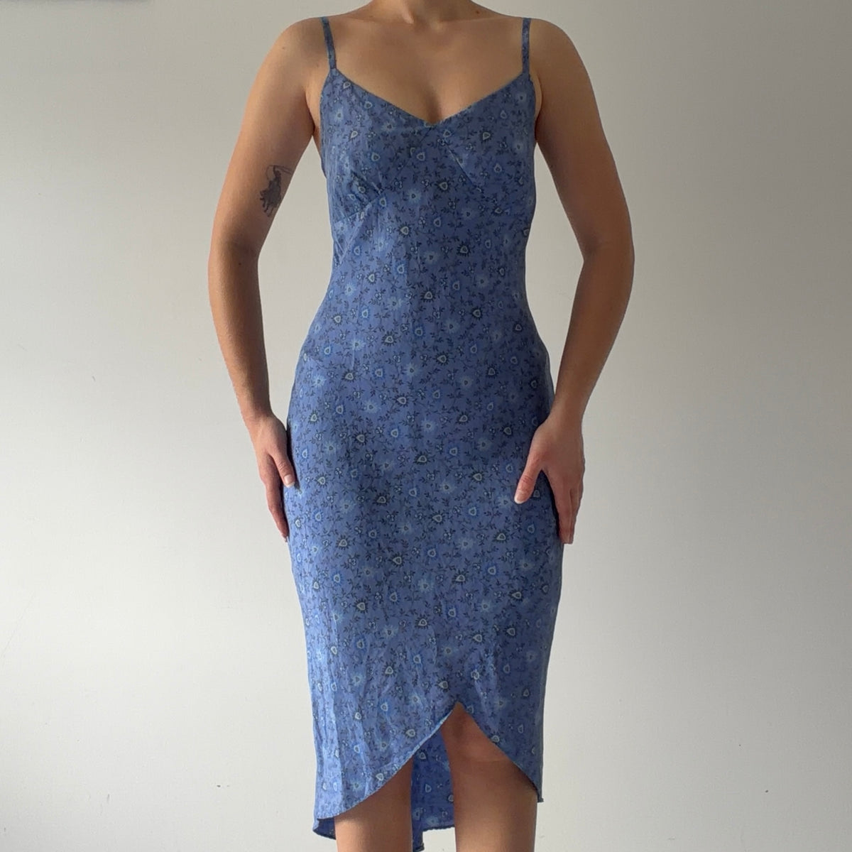 Express Silk Midi Dress | 10-12