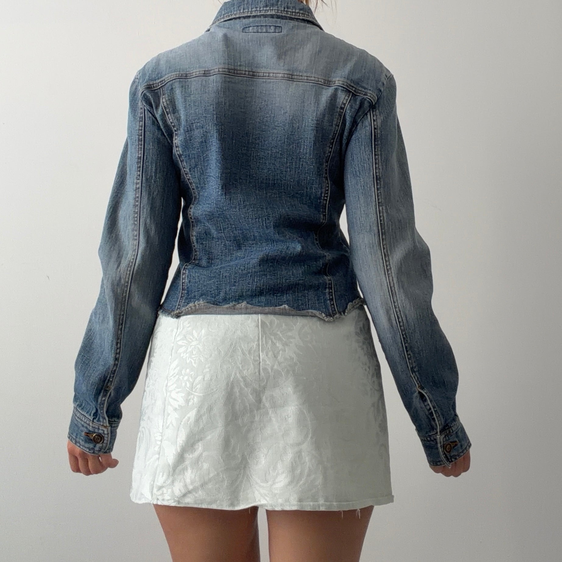 90s Glassons Fitted Denim Jacket | 6-10