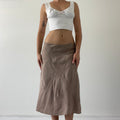 Silk Midi Skirt | Made in NZ | 10-14