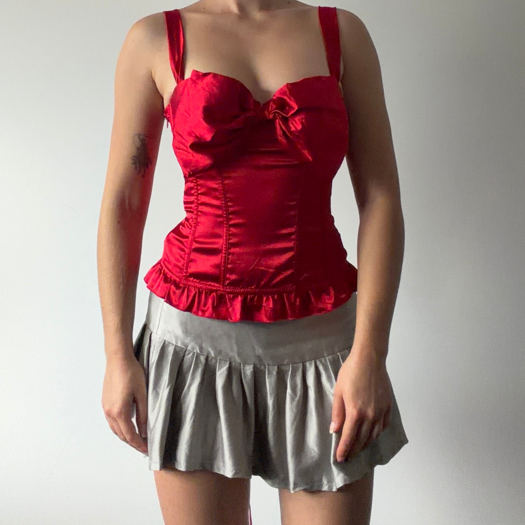 No Excuse Satin Bow Corset | 6-8 C