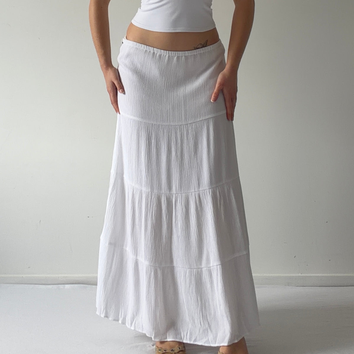 Clothes Tiered Skirt | M