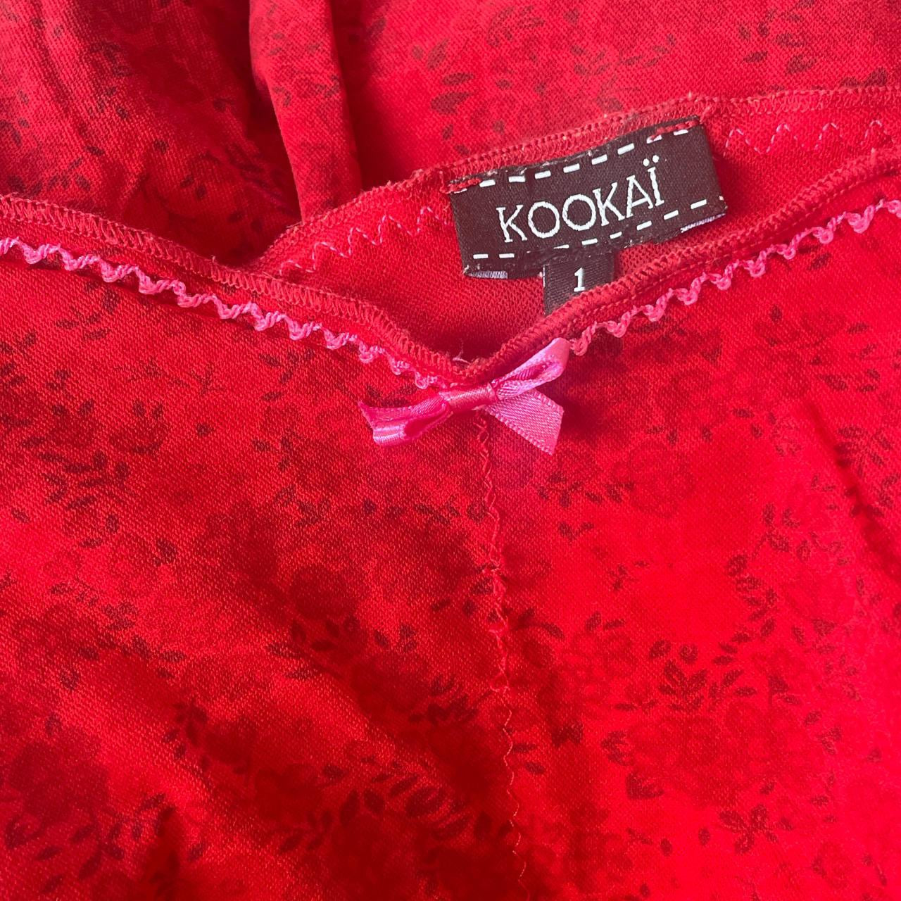 Kookai Floral Bodycon Midi Dress | 6-8