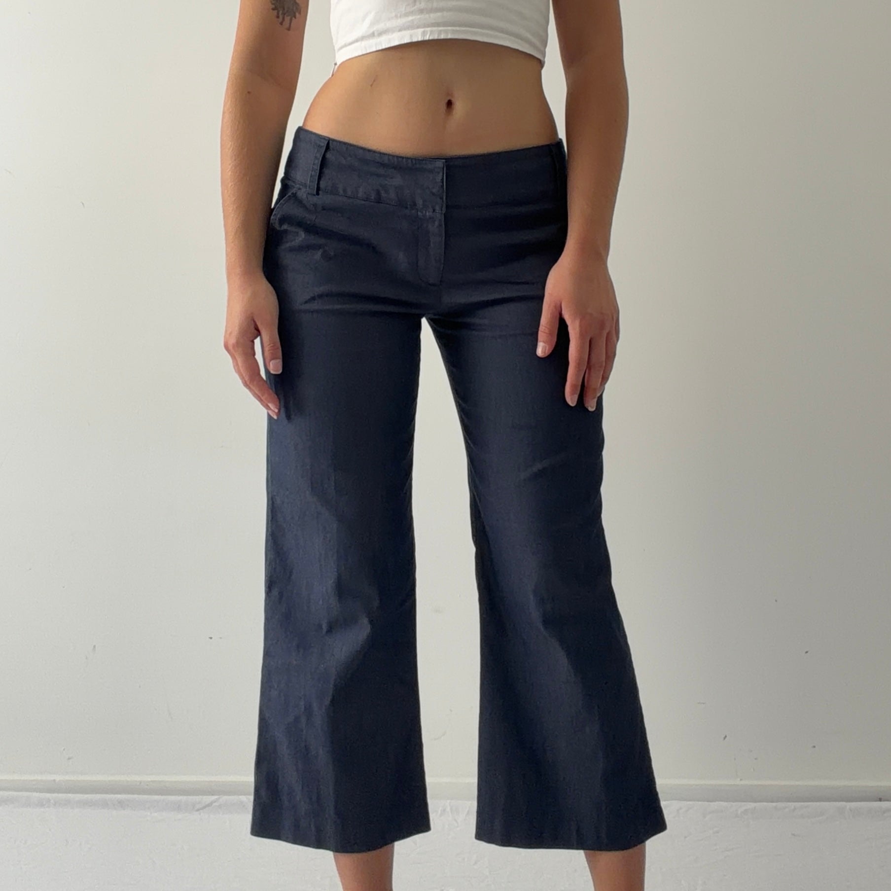 90s Max Low Rise Capris | 8-10