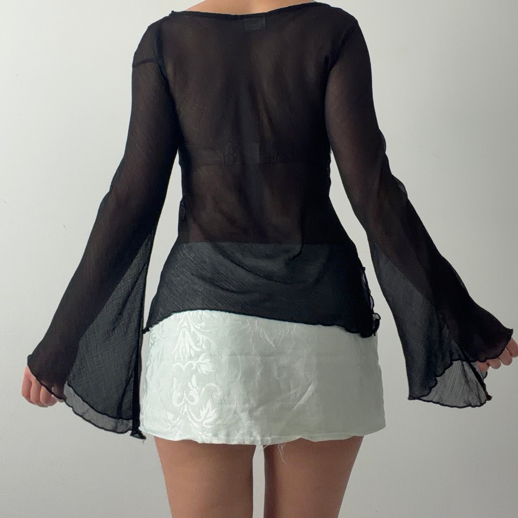 Newport Group Bell Sleeve Top | Made in USA | S
