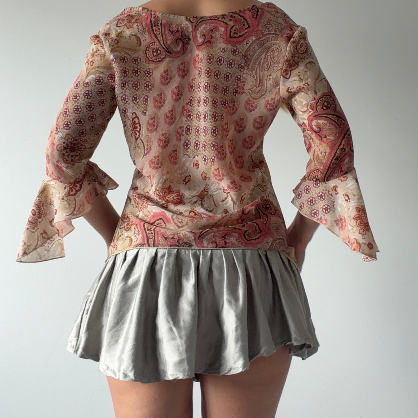 Iz Byer Paisley Top | Made in USA | S