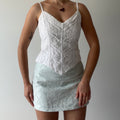 Ann Fontaine Lace Cami Top | S